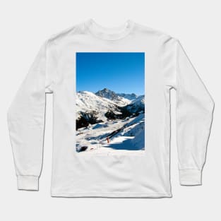 Meribel Mottaret 3 Valleys French Alps France Long Sleeve T-Shirt